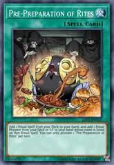 Pre-Preparation of Rites - RA01-EN055 - Prismatic Ultimate Rare - 1st Edition